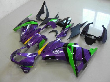 Carenado Moto ZX 250R 2008-2012 - Púrpura EVA Racing