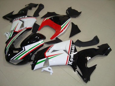 Carenado Moto ZX10R 2006-2007 - Blanco & Negro