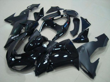 Carenado Moto ZX10R 2006-2007 - Brillante Negro Negro Mate