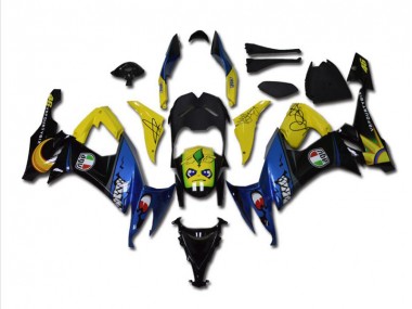 Carenado Moto ZX10R 2008-2010 - Azul Tiburón