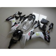 Carenado Moto ZX10R 2008-2010 - Blanco Monster