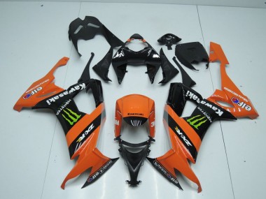 Carenado Moto ZX10R 2008-2010 - Naranja Monster