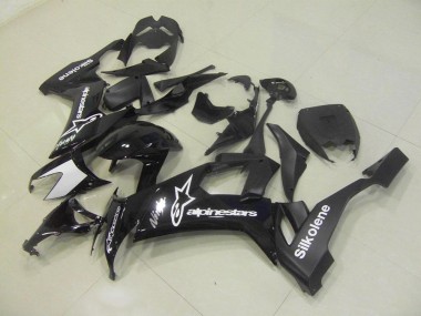Carenado Moto ZX10R 2008-2010 - Negro Silkolene