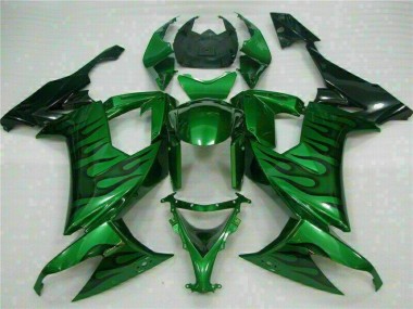 Carenado Moto ZX10R 2008-2010 - Verde Llama