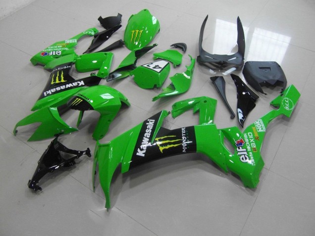 Carenado Moto ZX10R 2008-2010 - Verde Monster 41 Carenado Moto ZX10R 2008-2010 - Verde Monster 41