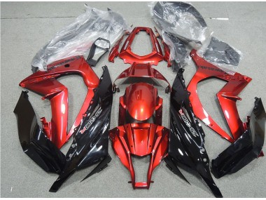 Carenado Moto ZX10R 2011-2015 - Negro Rojo