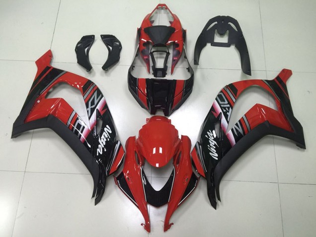 Carenado Moto ZX10R 2016-2019 - Negro Rojo Ninja