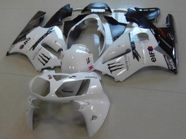 Carenado Moto ZX12R 2002-2006 - Blanco Monster
