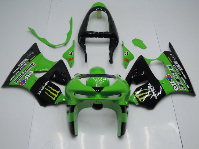 Carenado Moto ZX6R 1998-1999 - Verde Monster