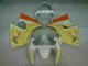 Carenado Moto ZX6R 2000-2002 - Blanco Amarillo Llama Carenado Moto ZX6R 2000-2002 - Blanco Amarillo Llama