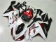 Carenado Moto ZX6R 2007-2008 - Blanco Negro Rojo