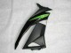 Carenado Moto ZX6R 2009-2012 - Negro Verde 636 Carenado Moto ZX6R 2009-2012 - Negro Verde 636