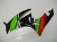 Carenado Moto ZX6R 2009-2012 - Negro Verde Roja