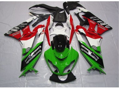 Carenado Moto ZX6R 2009-2012 - Verde Rojo