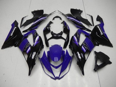 Carenado Moto ZX6R 2013-2018 - Azul Negro