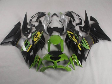 Carenado Moto ZX6R 2019-2023 - Negro Verde