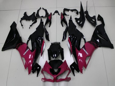 Carenado Moto ZX6R 2019-2023 - Rosa Negro
