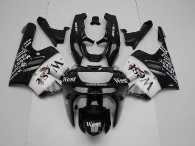 Carenado Moto ZX9R 1994-1997 - Negro Blanco West