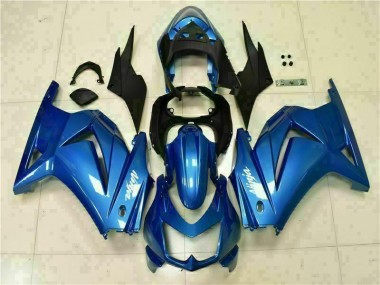 Carenado & Plástico Moto EX250 2008-2012 - Azul Negro Blanco Ninja