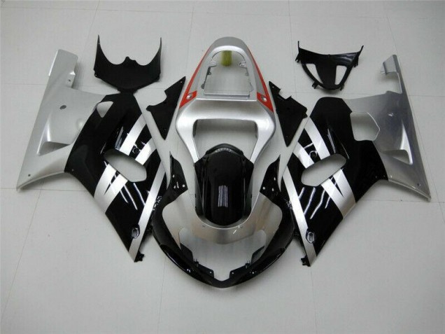 Carenado & Plástico Moto GSXR 600 / 750 K1 K2 K3 2001-2003 - Negro Plata Carenado & Plástico Moto GSXR 600 / 750 K1 K2 K3 2001-2003 - Negro Plata