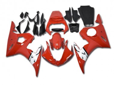 Carenado & Plástico Moto R6 2003-2005 - Rojo Blanco