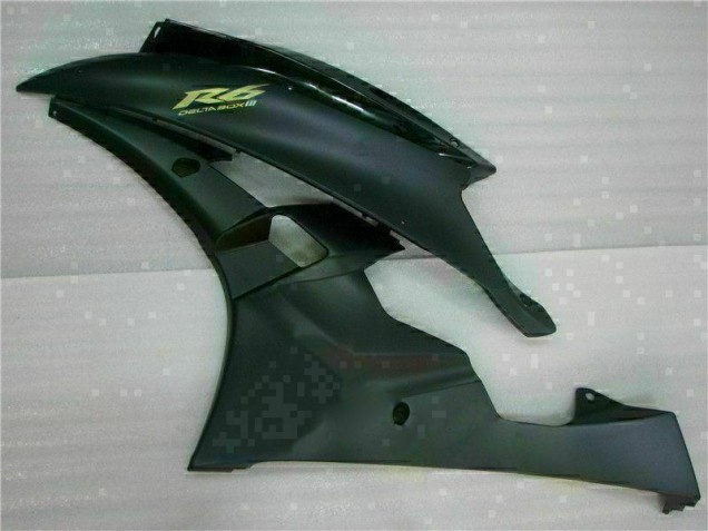Carenado & Plástico Moto R6 2006-2007 - Negro Mate Carenado & Plástico Moto R6 2006-2007 - Negro Mate
