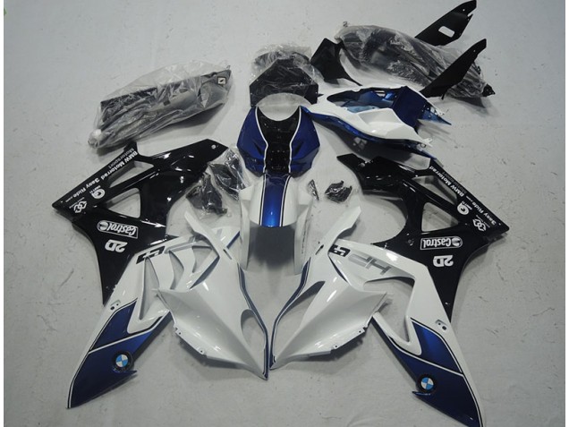 Carenado & Plástico Moto S1000RR 2009-2014 - Blanco Azul Carenado & Plástico Moto S1000RR 2009-2014 - Blanco Azul