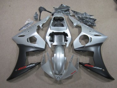 Carenados Moto R6 2003-2005 - Plata Negro