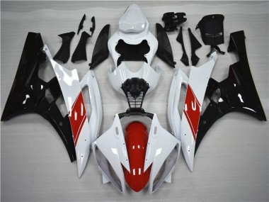 Carenados Moto R6 2006-2007 - Rojo Blanco Negro