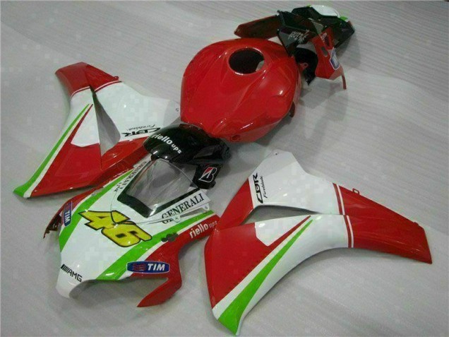 Carrocería Motocicletas CBR 1000 RR 2008-2011 - Rojo Blanco