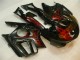 Carrocería Motocicletas CBR 600 F3 1995-1998 - Negro Rojo Llama Carrocería Motocicletas CBR 600 F3 1995-1998 - Negro Rojo Llama