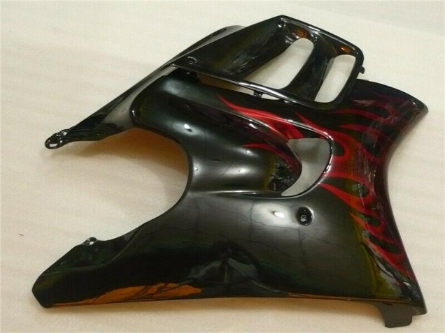 Carrocería Motocicletas CBR 600 F3 1995-1998 - Negro Rojo Llama Carrocería Motocicletas CBR 600 F3 1995-1998 - Negro Rojo Llama