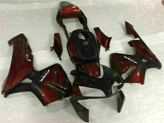 Carrocería Motocicletas CBR 600 RR 2003-2004 - Negro Rojo