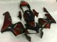 Carrocería Motocicletas CBR 600 RR 2003-2004 - Negro Rojo