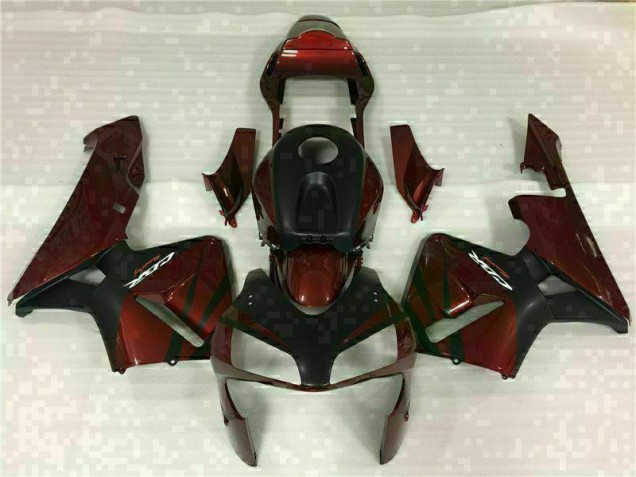 Carrocería Motocicletas CBR 600 RR 2003-2004 - Negro Rojo