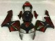 Carrocería Motocicletas CBR 600 RR 2003-2004 - Negro Rojo