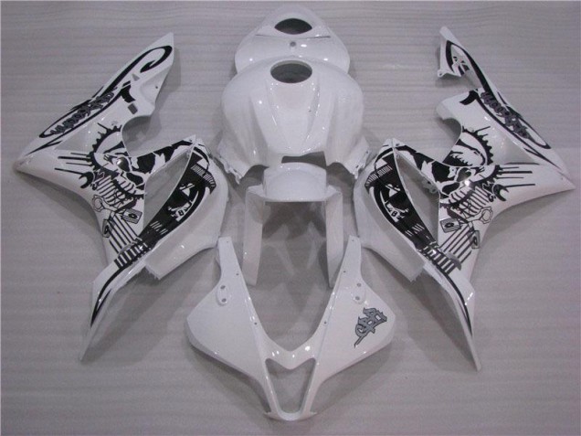 Carrocería Motocicletas CBR 600 RR 2007-2008 - Negro Blanco