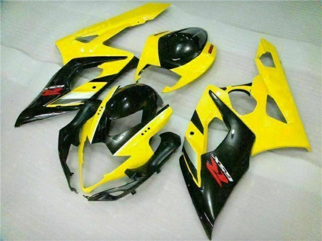 Carrocería Motocicletas GSXR 1000 K5 2005-2006 - Amarillo Negro Carrocería Motocicletas GSXR 1000 K5 2005-2006 - Amarillo Negro