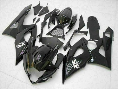 Carrocería Motocicletas GSXR 1000 K5 2005-2006 - Brillante Negro