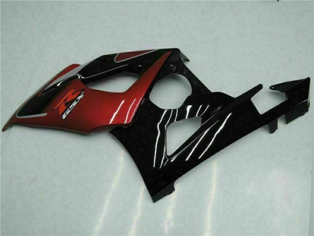 Carrocería Motocicletas GSXR 1000 K5 2005-2006 - Rojo Negro