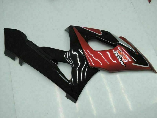 Carrocería Motocicletas GSXR 1000 K5 2005-2006 - Rojo Negro