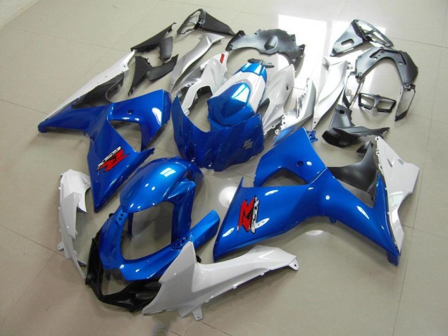Carrocería Motocicletas GSXR 1000 K9 2009-2016 - Azul & Blanco Estilo OEM Carrocería Motocicletas GSXR 1000 K9 2009-2016 - Azul & Blanco Estilo OEM