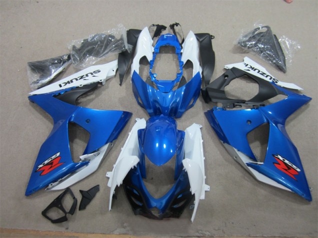 Carrocería Motocicletas GSXR 1000 K9 2009-2016 - Azul Blanco