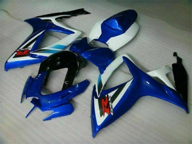 Carrocería Motocicletas GSXR 600 / 750 K6 2006-2007 - Azul Blanco Carrocería Motocicletas GSXR 600 / 750 K6 2006-2007 - Azul Blanco