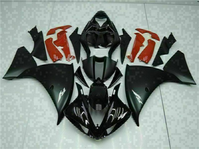 Carrocería Motocicletas R1 2009-2011 - Negro Rojo Carrocería Motocicletas R1 2009-2011 - Negro Rojo