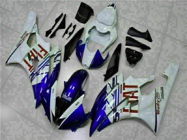 Carrocería Motocicletas R6 2006-2007 - Blanco Azul