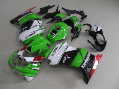 Carrocería Motocicletas ZX 250R 2008-2012 - Verde Blanco Negro