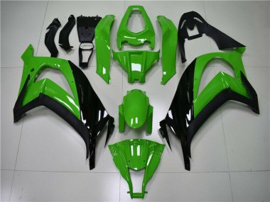 Carrocería Motocicletas ZX10R 2011-2015 - Verde Negro