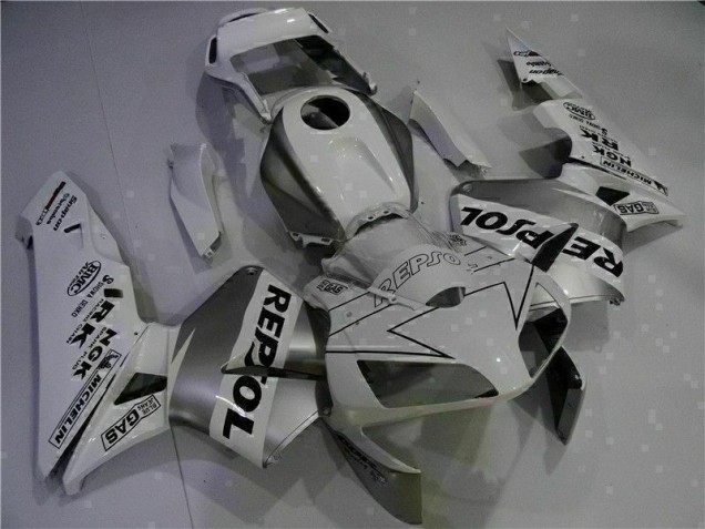 Inyección Kit Carenado Moto CBR 600 RR 2003-2004 - Blanco Repsol