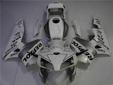 Inyección Kit Carenado Moto CBR 600 RR 2003-2004 - Blanco Repsol